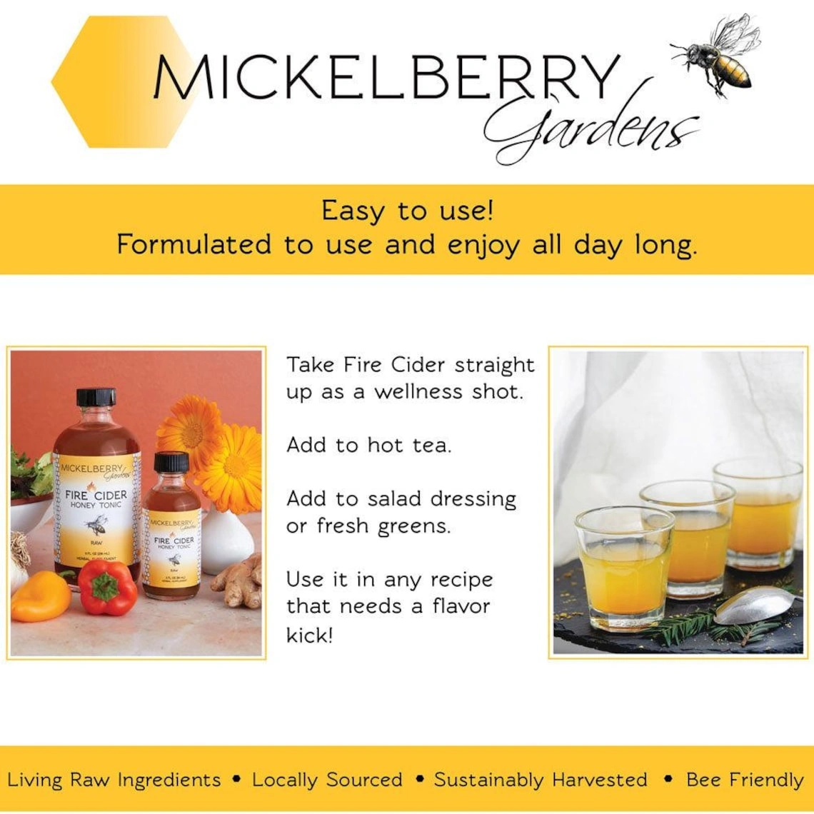Fire Cider Honey Tonic - 2 oz - Image 3