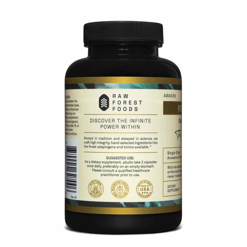 Forest Manna RAW Pine Pollen™ Capsules – 120 Count - Image 5