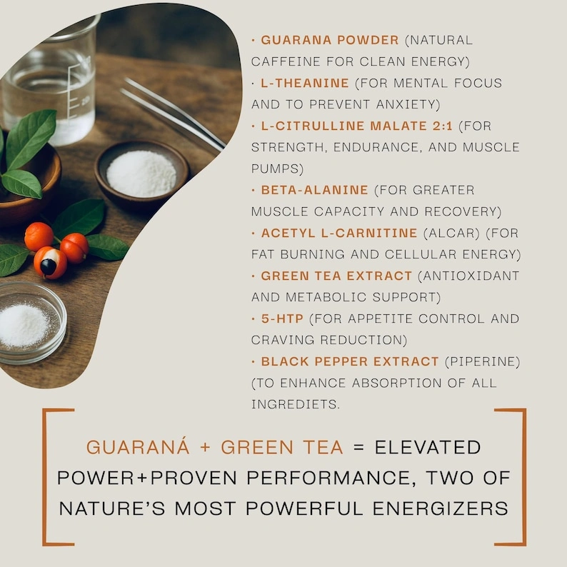 ÉTER FIT Clean Pre-Workout Energy Formula, Natural Caffeine, Focus, Endurance, Definition, 20 Servings - Image 4