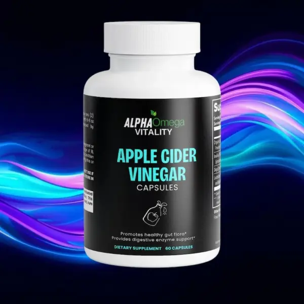 Apple Cider Vinegar Capsules | ACV Powder with Prebiotics & Probiotics