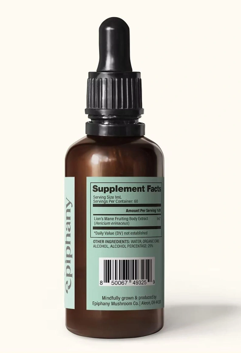 Lion's Mane Dual-extract Tincture - Image 5