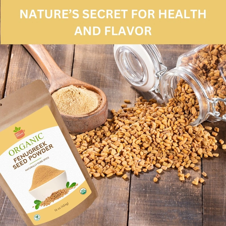 Organic Fenugreek Seed Powder – Authentic Cooking Spice - 4 OZ. - Image 7
