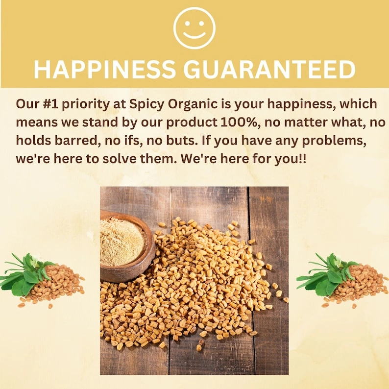 Organic Fenugreek Seed Powder – Authentic Cooking Spice - 4 OZ. - Image 8