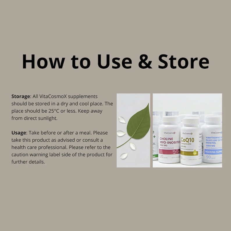 Vegan Glutathione Supplement – 500mg Antioxidant, 120 Capsules - Image 3