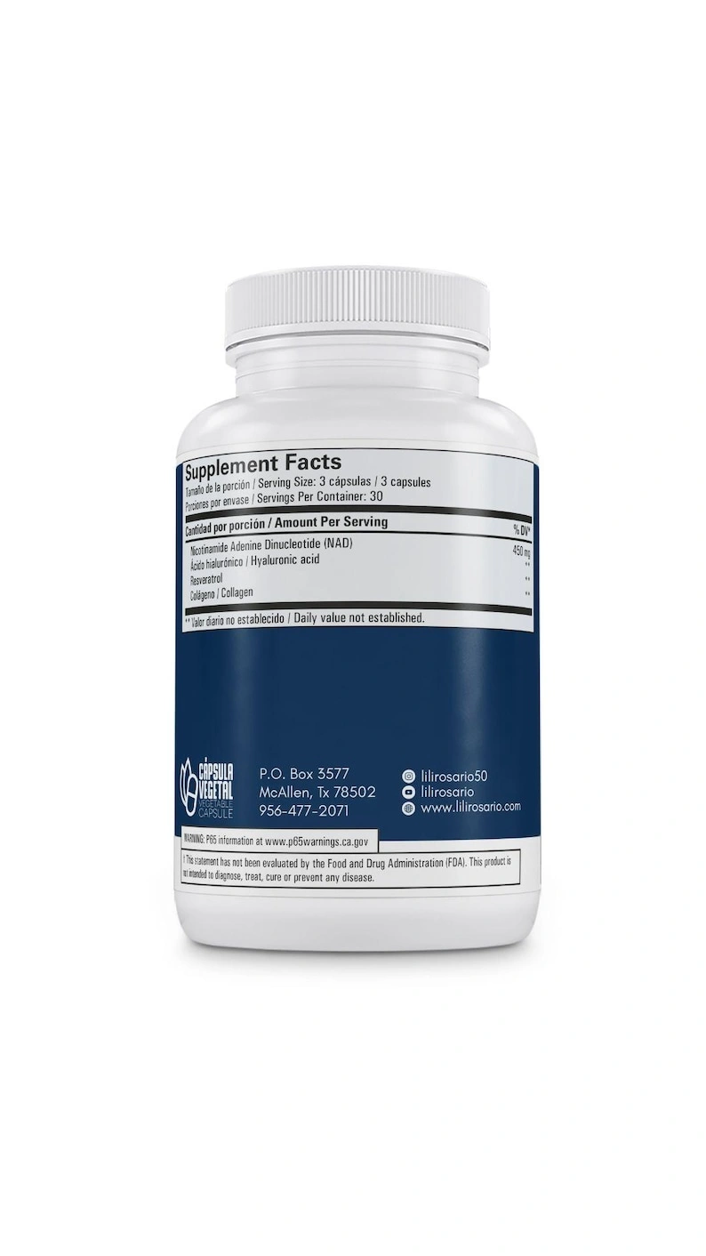 NAD+Plus | Cellular Energy Supplement | Vitality and Overall Wellness Support | 90 Capsules - Image 2