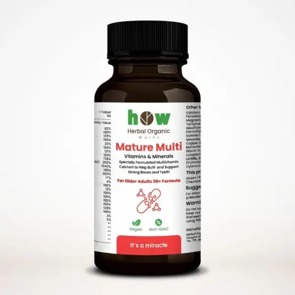 Daily Mature Multivitamin for Adults 50+